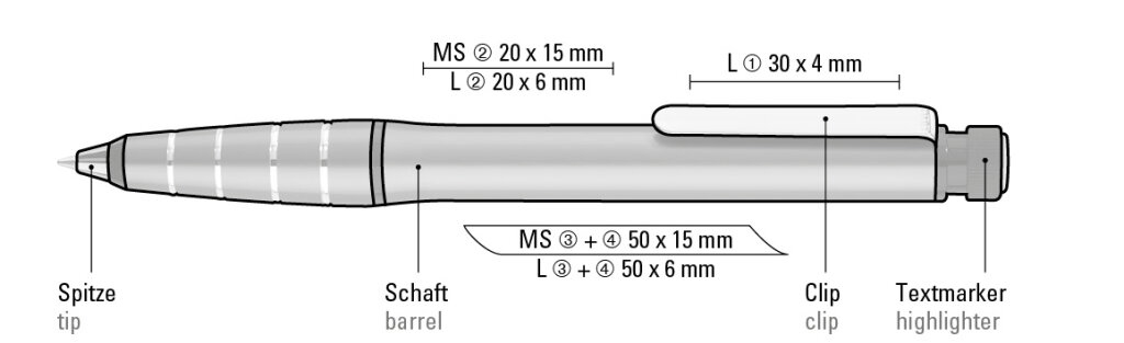 Vorschau: 2in1 Drehkugelschreiber