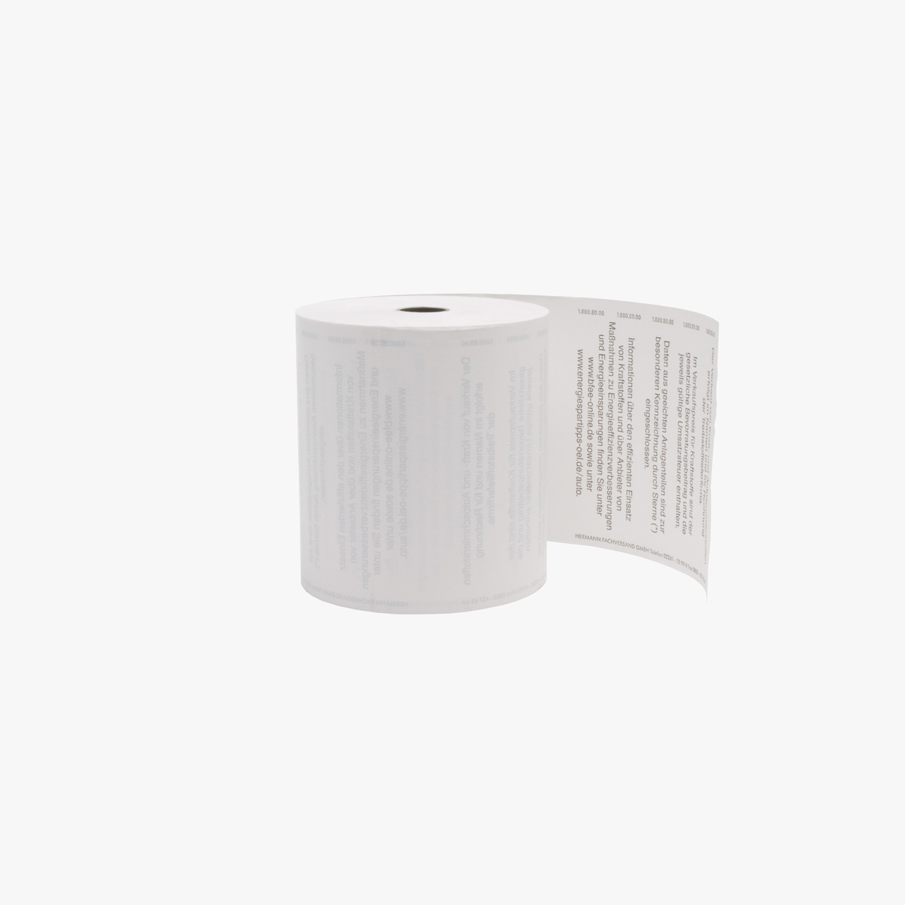 Vorschau: Thermo-Rolle mit neutralem Druck, Breite 80 mm
