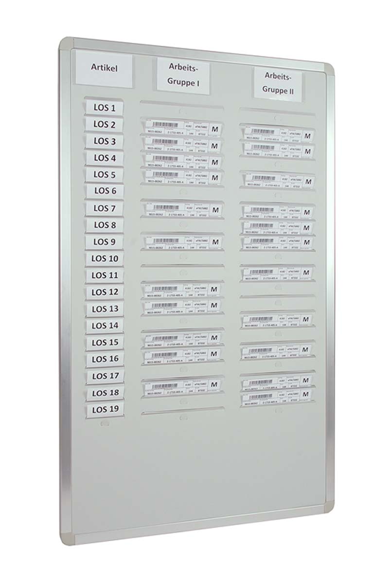 Einstecktafel Orga-Easy für DIN A 5 Belegezweireihig