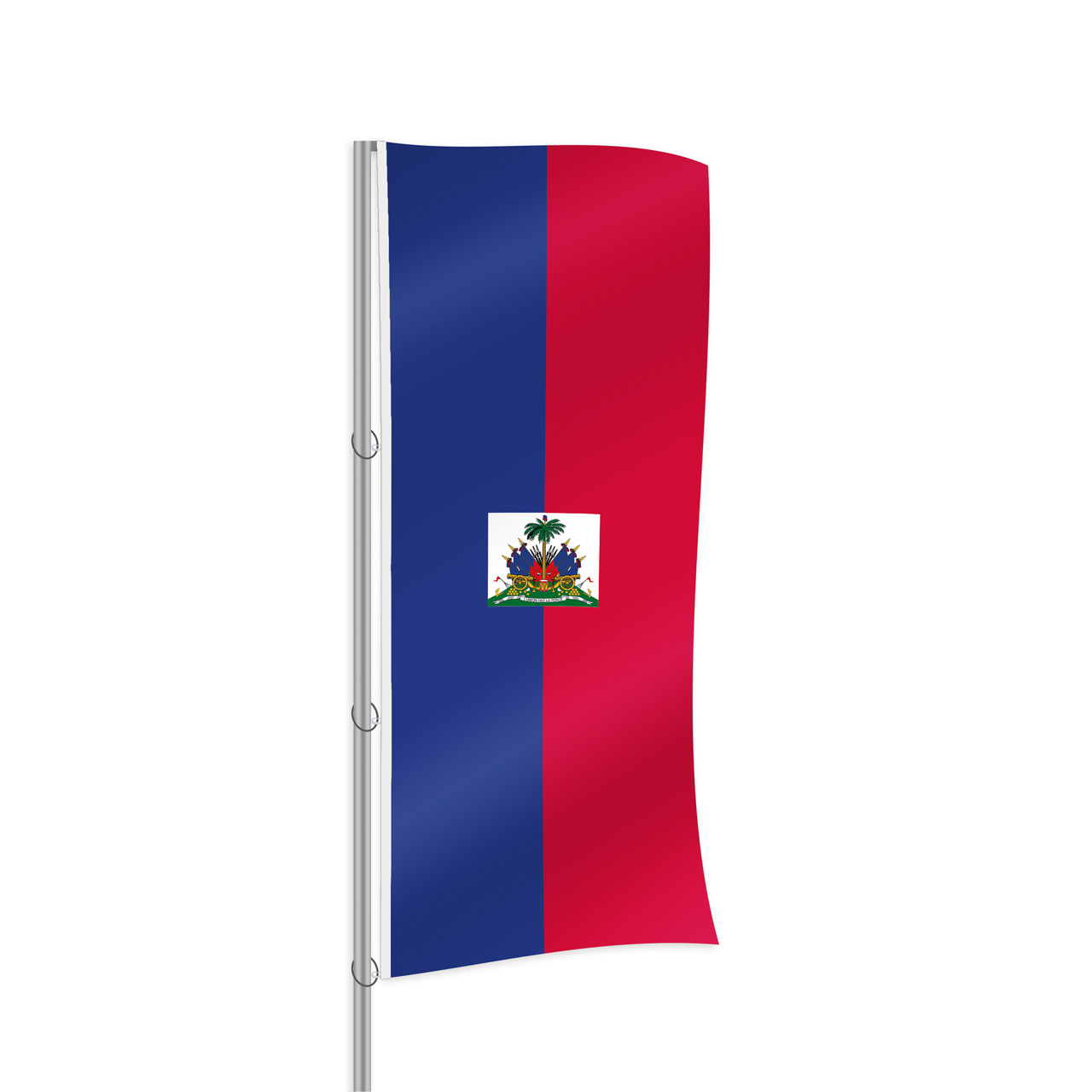 Haiti Fahne im Hochformat kaufen