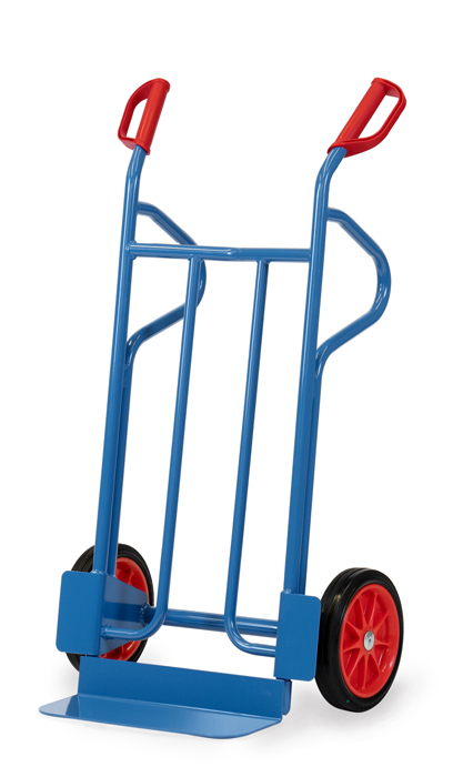 Vorschau: Fetra Sackkarre Vollgummiräder 260 x 56 mm bis 350 kg Höhe 1200 mm