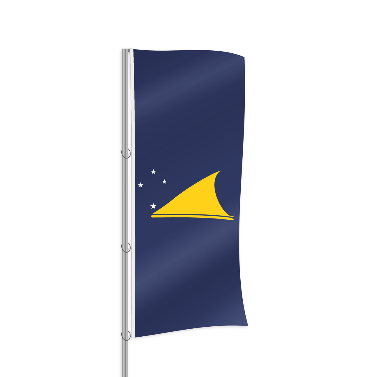 Tokelau Fahne im Hochformat kaufen