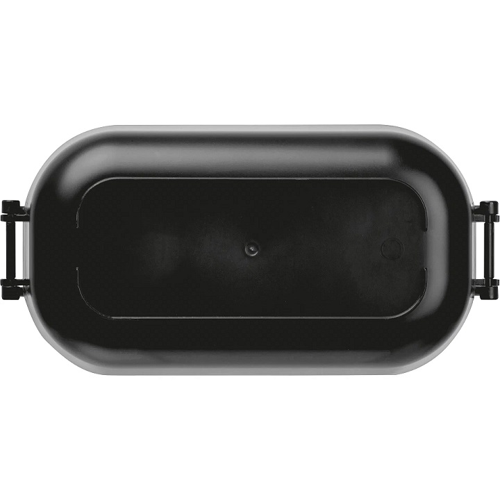 Lunchbox mit Bambusdeckel und Bügelverschluss von unten