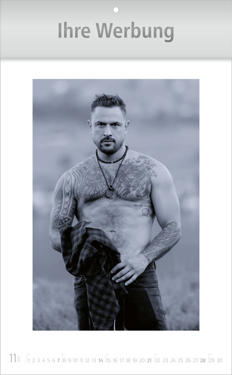 Wandkalender Men – Ausgabe 2027 Monat November