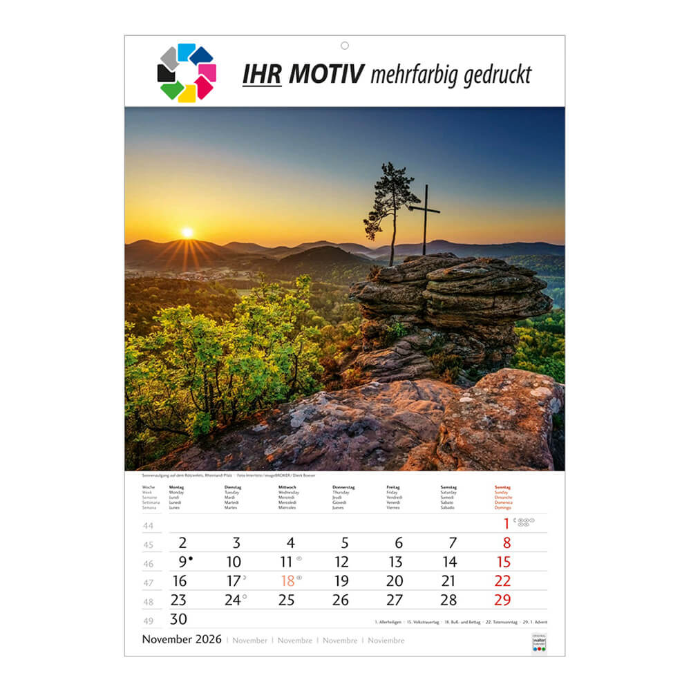Bildkalender Schönes Deutschland Monat November