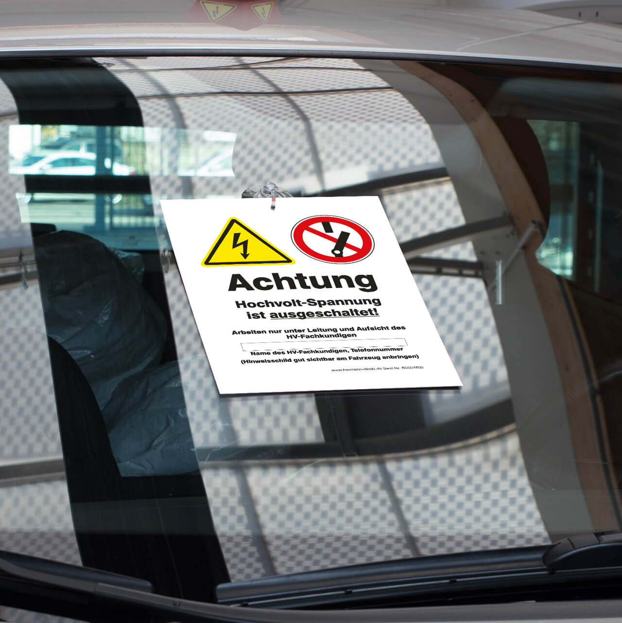 B0595400_Hinweisschild_Hochvolt_ausgeschaltet