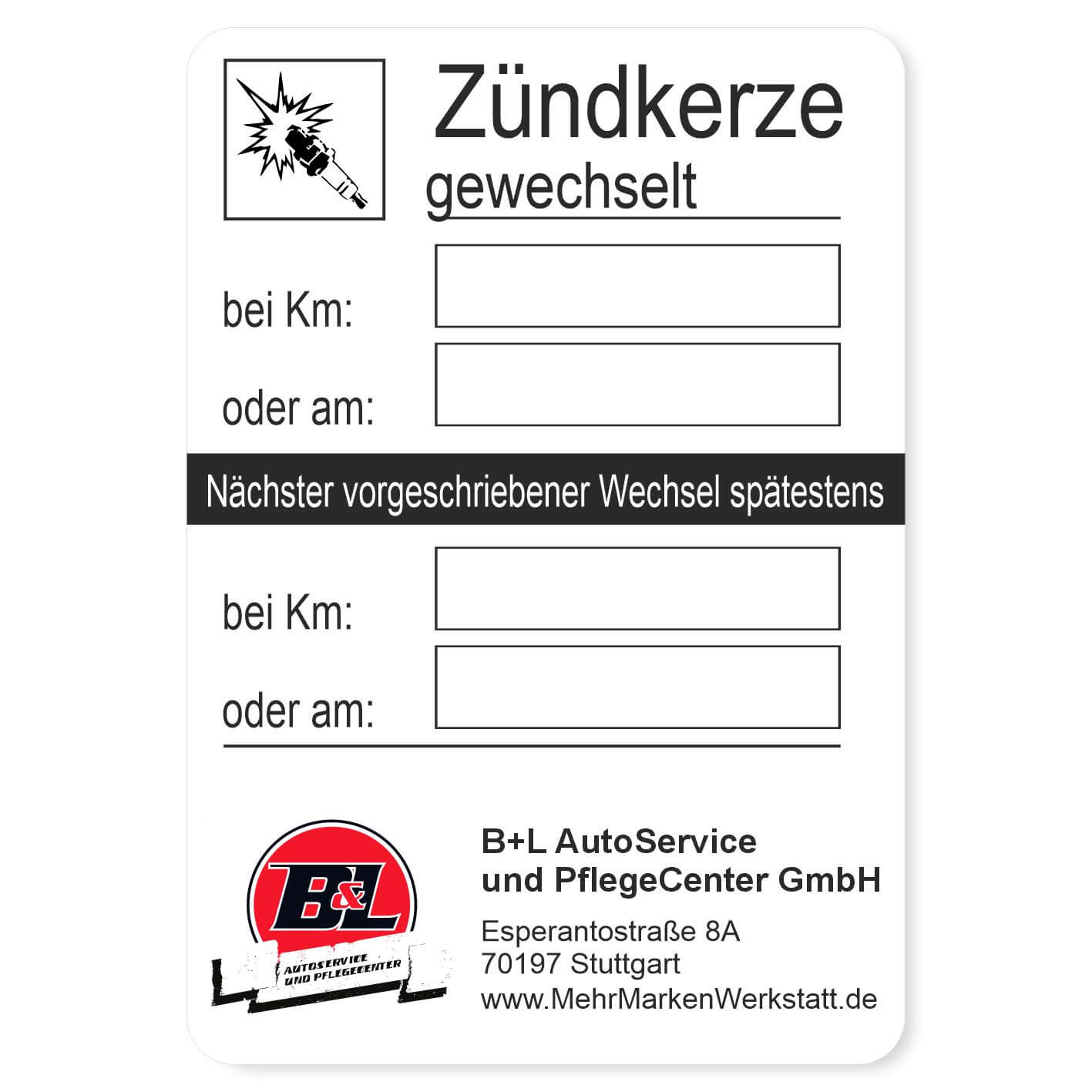 Zündkerze Beispiel 1