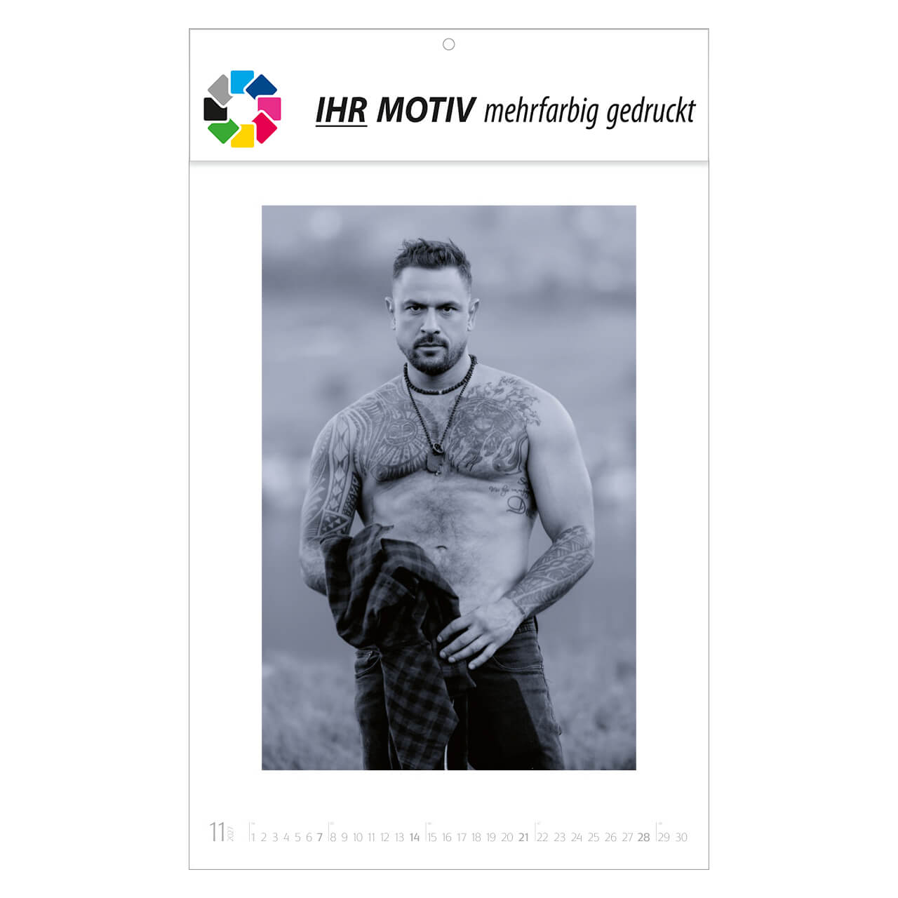 Wandkalender Men – Ausgabe 2027 Monat November