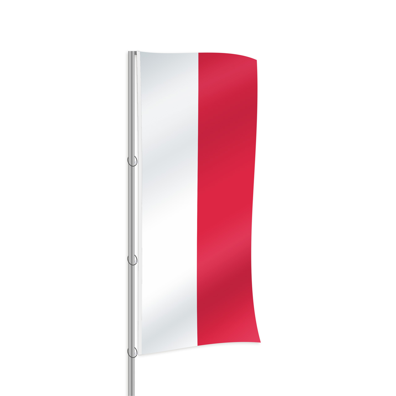 Polen Fahne im Hochformat kaufen