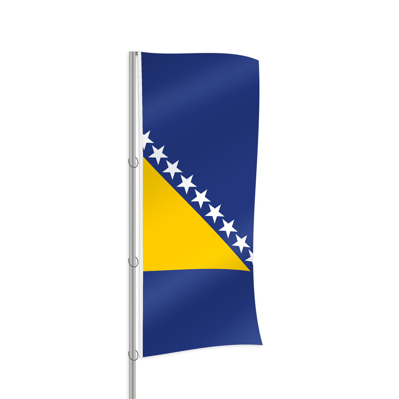 BosnienundHerzegowina Fahne im Hochformat kaufen