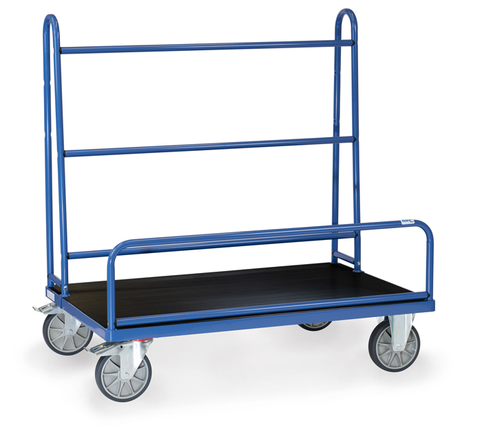 Vorschau: Fetra Plattenwagen Ladefläche mit Riefengummi Ladefläche 1270 x 535 mm