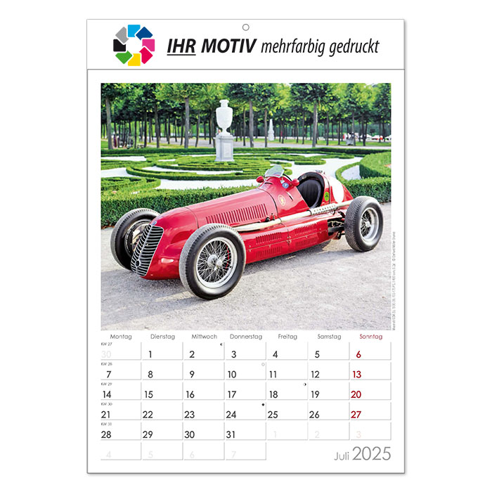Vorschau: Bildkalender Oldtimer, Ausgabe 2026