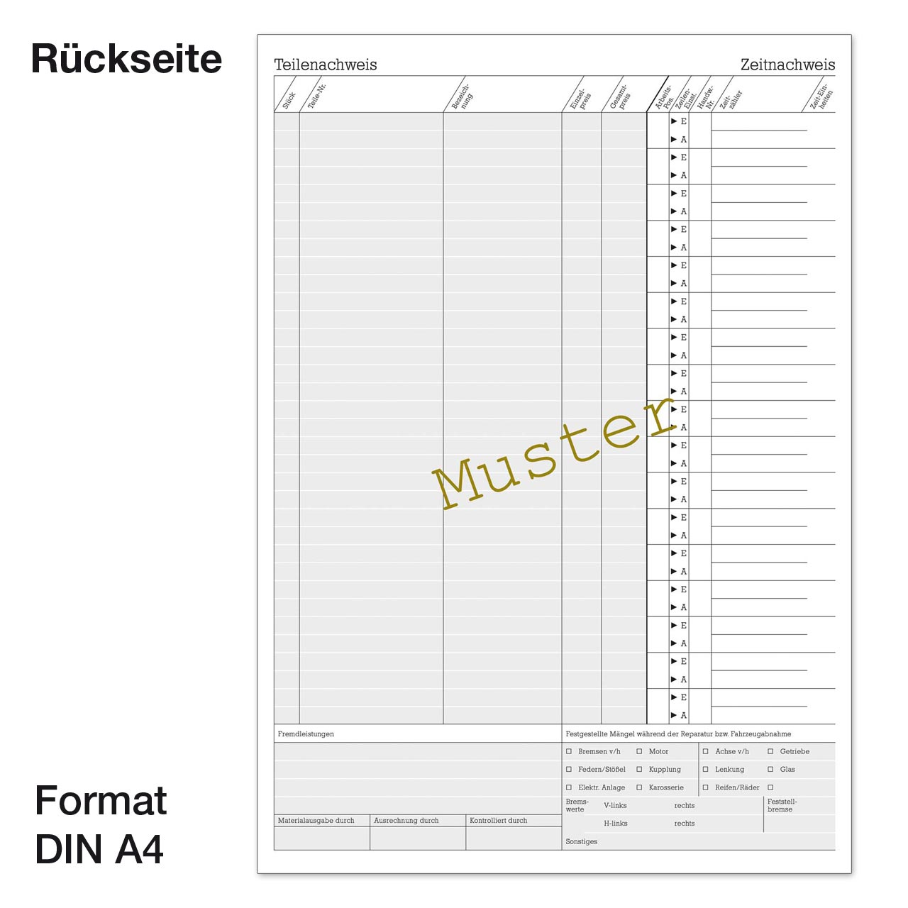 Vorschau: Arbeitskarten DIN A4