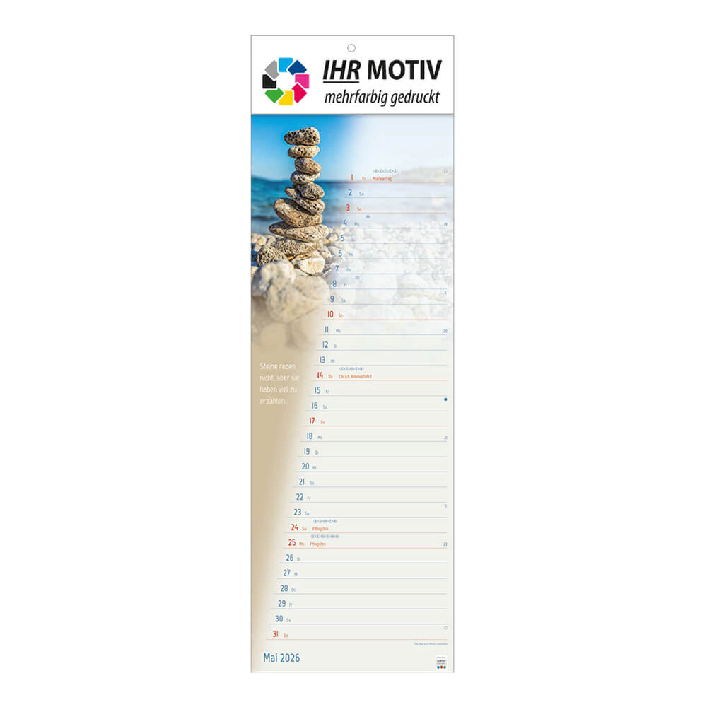 Streifenkalender Stille Momente Monat Mai