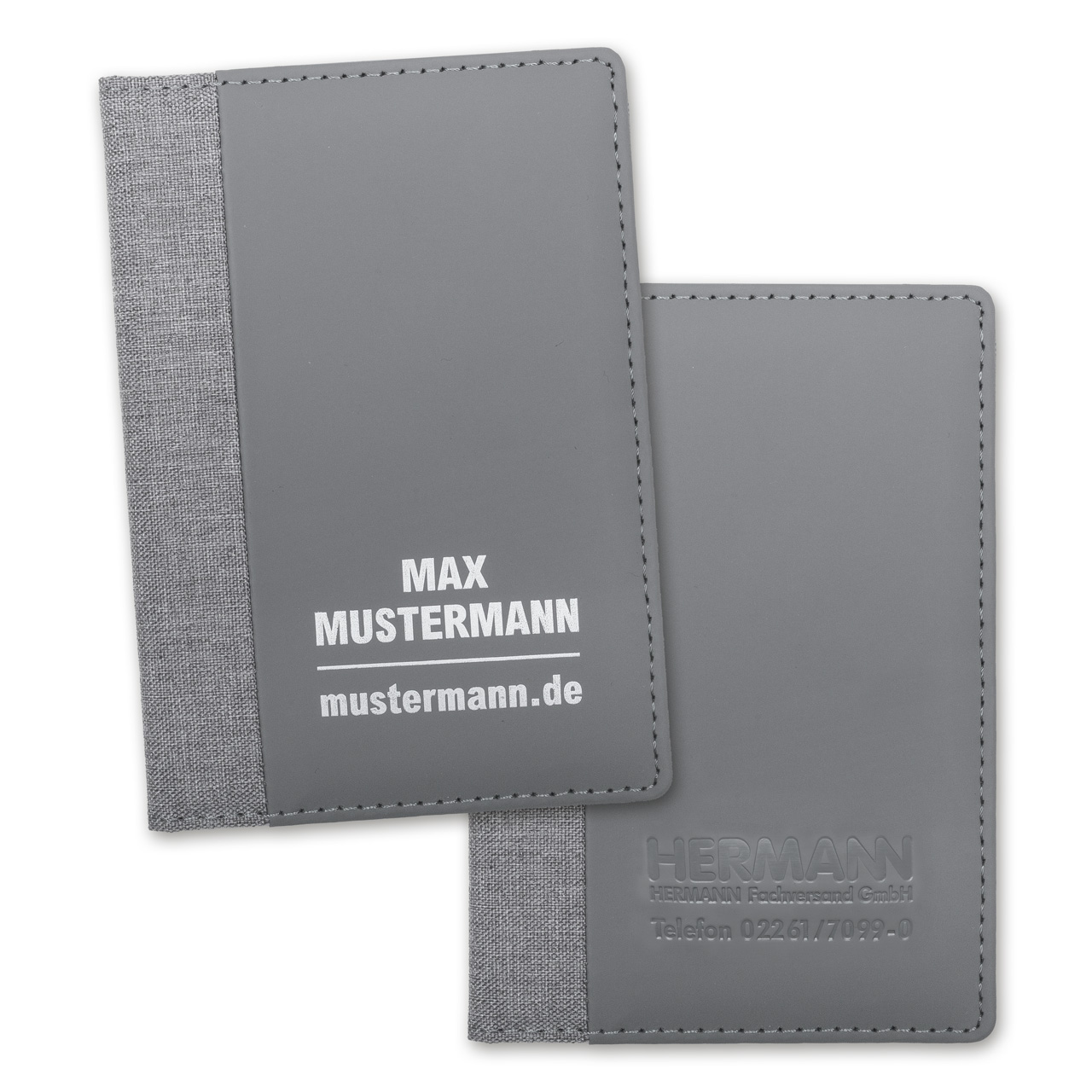CreativDesign Ausweistasche Metropolis grau 
