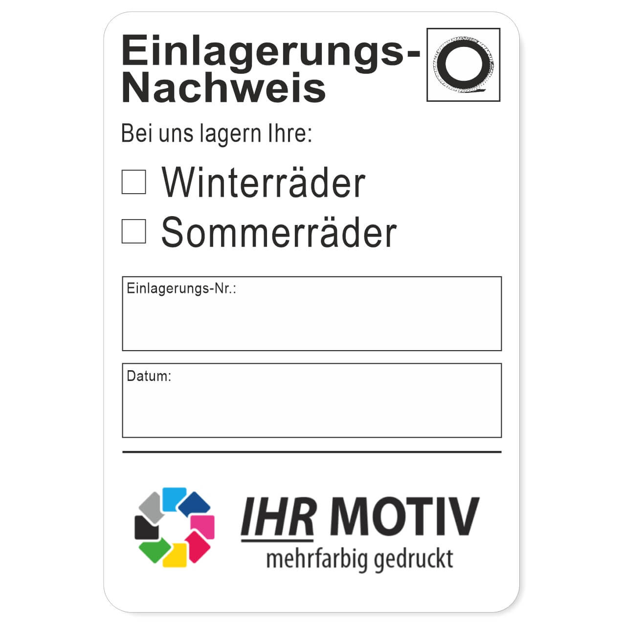 Einlagerungs-Nachweis