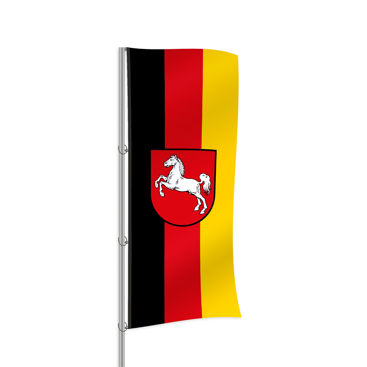 Vorschau: Niedersachsen Hochformatfahne