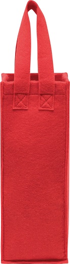 CABERNET Filz-Flaschentasche rot 1