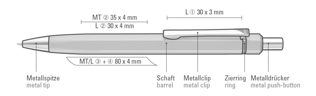 Vorschau: SIX Druckkugelschreiber