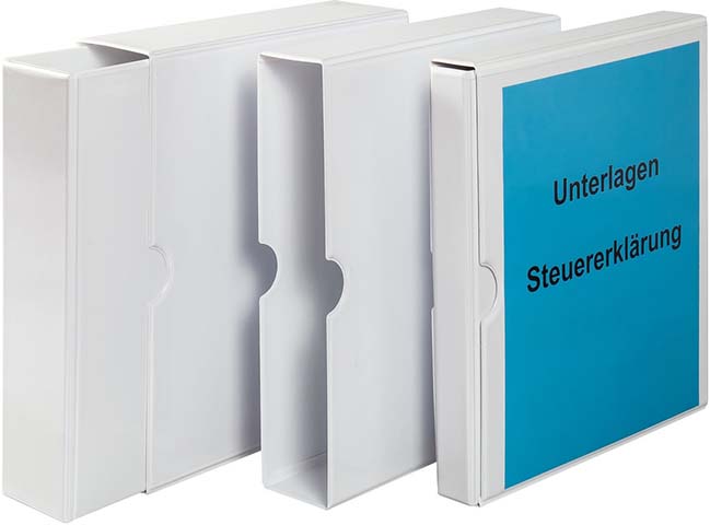 Vorschau: Präsentations-Schuber inkl. Ringbuch aus PVC