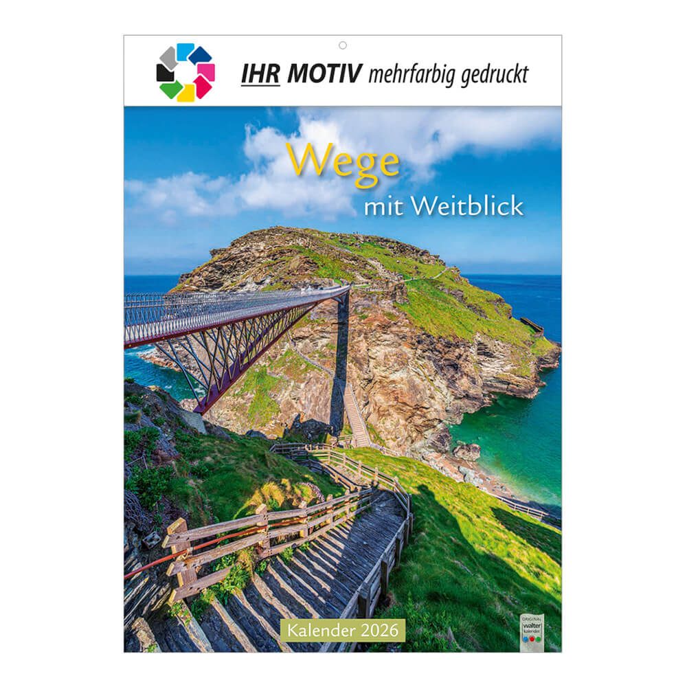 Bildkalender Wege mit Weitblick Deckblatt
