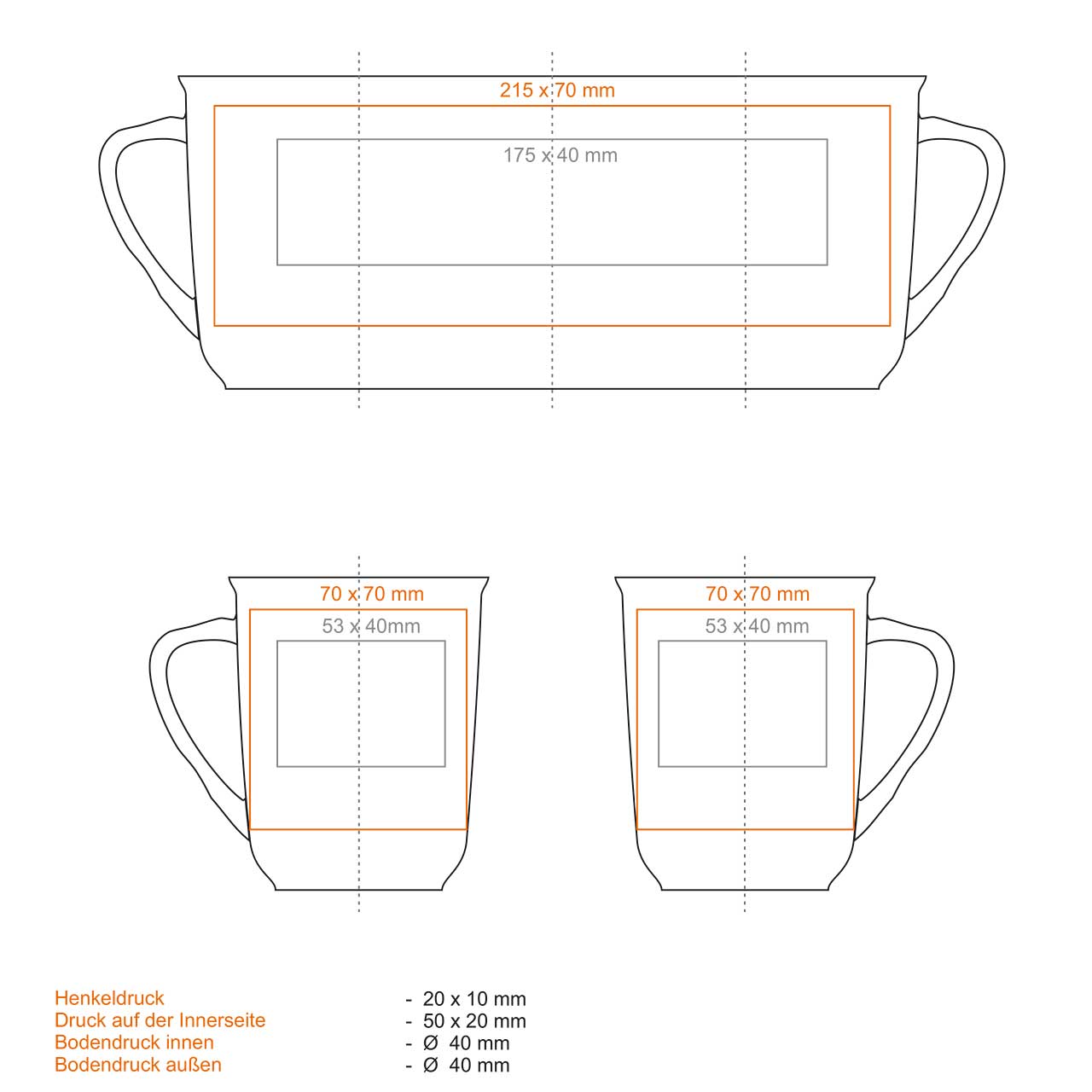 Vorschau: Ergo Tasse aus Porzellan