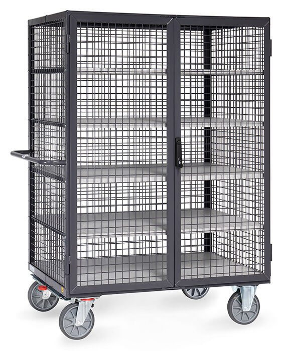 Fetra ESD-Kastenwagen Doppelflügeltür Ladefläche 1200 x 780 mm