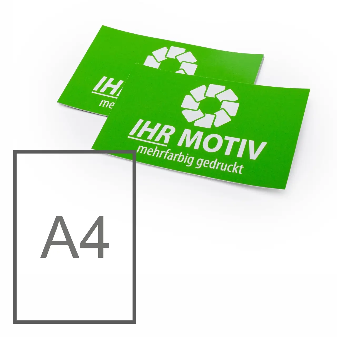 Vorschau: Aufkleber DIN A4 hoch (21,0 cm x 29,7 cm)