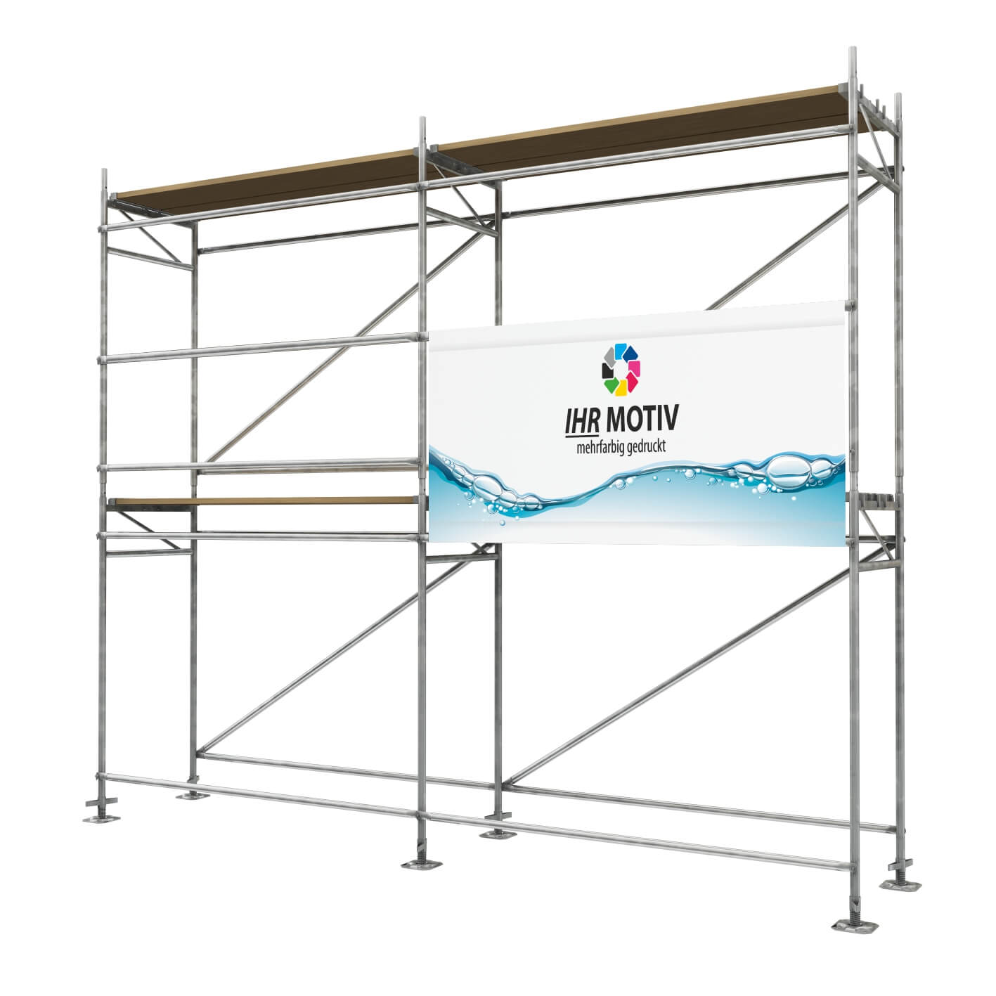Vorschau: Gerüstbanner 250 x 100 cm