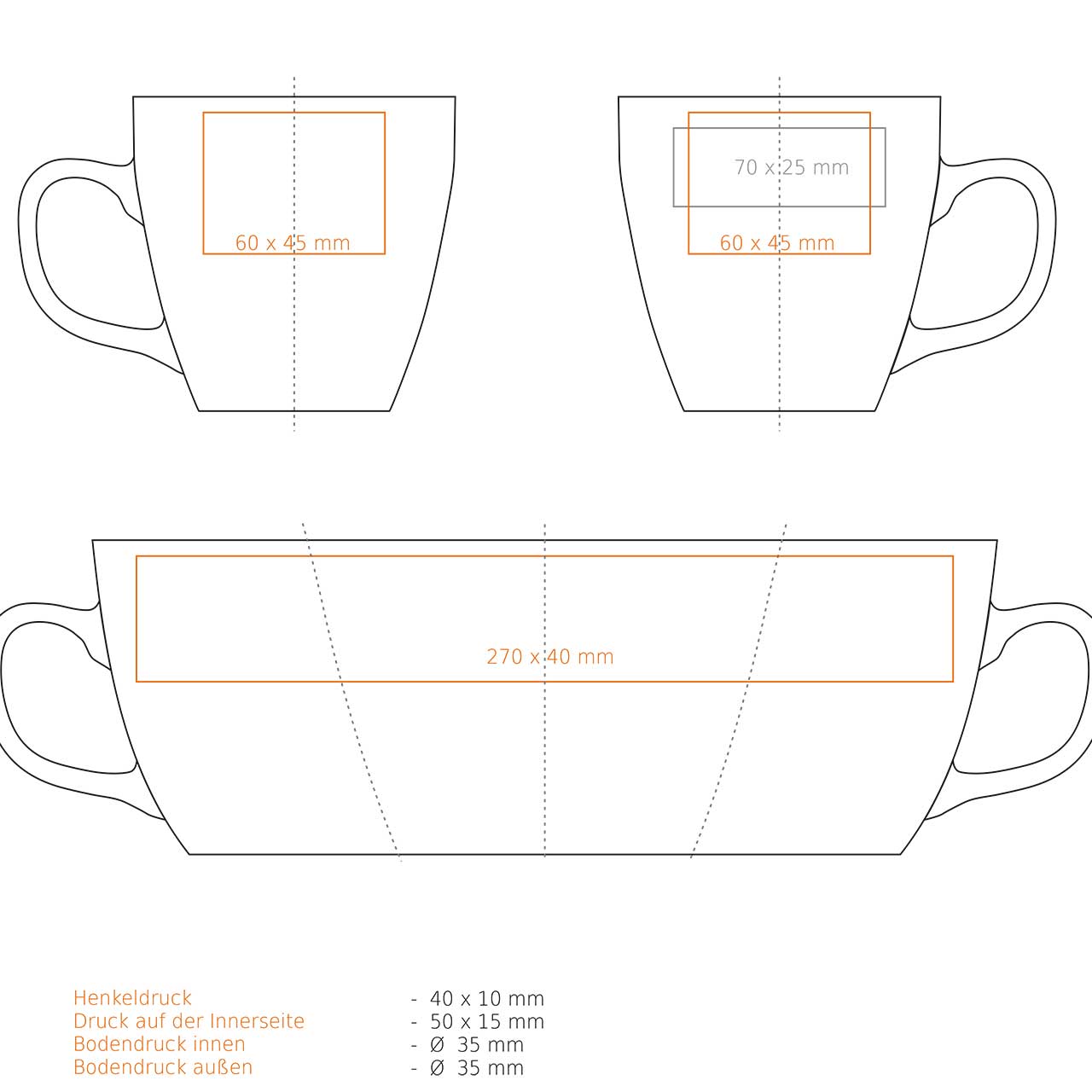 Vorschau: Americano Duo Tasse aus Keramik