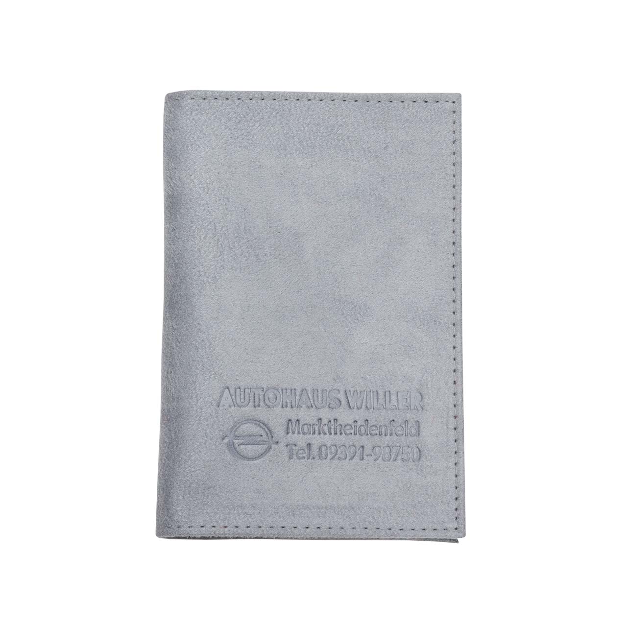 Vorschau: Ausweistasche Modern aus Microfaser-soft, 2 Fächer