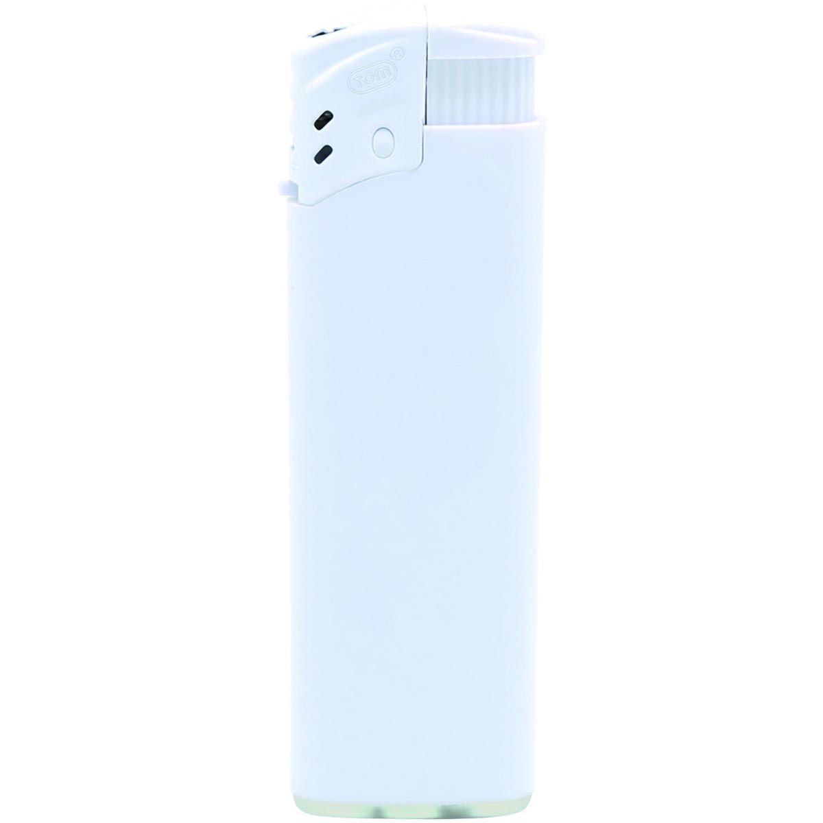 TOM® EB-54 TURBO 01 Elektronik-Feuerzeug weiß