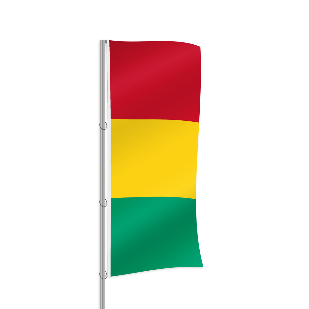 Guinea Fahne im Hochformat kaufen