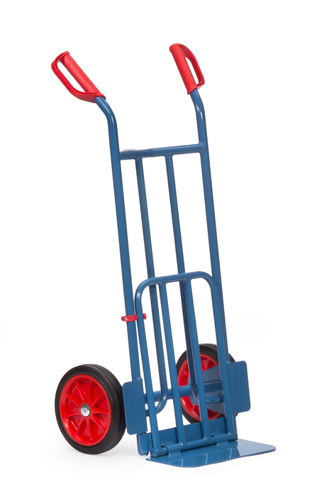 Vorschau: Fetra Paketkarre Vollgummiräder 260 x 56 mm bis 250 kg Höhe 1150 mm