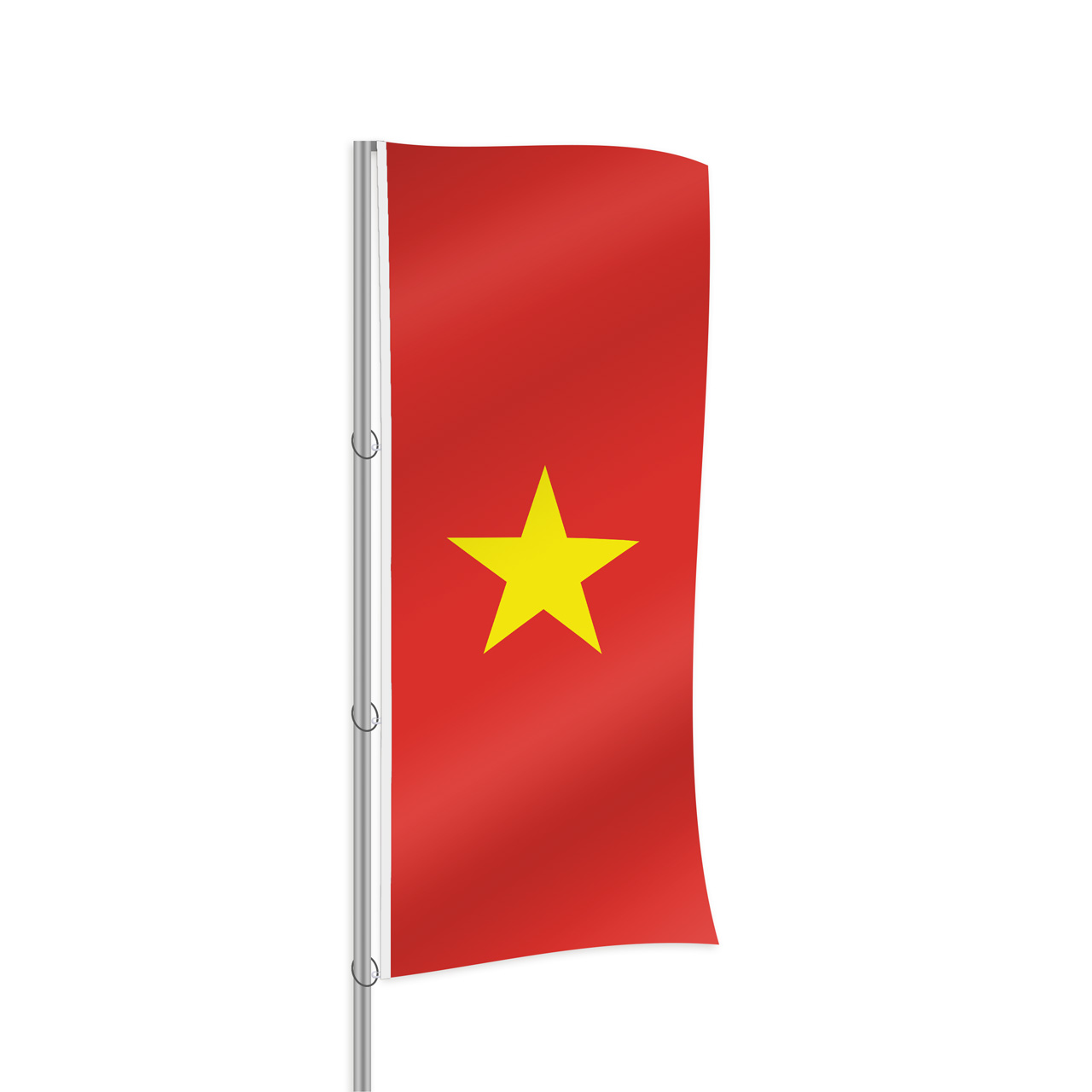 Vietnam Fahne im Hochformat kaufen