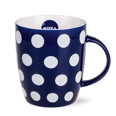 Mini Specta Tasse aus Keramik dunkelblau/weiß