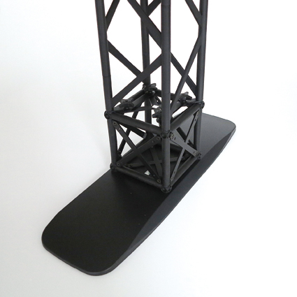 Vorschau: Fuß, 19,5 x 5 x 60,5 cm, CROWN