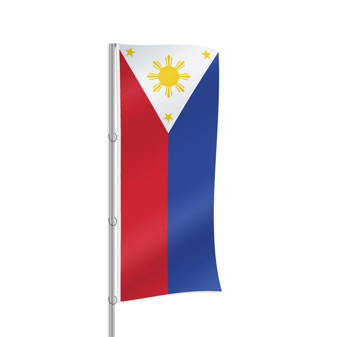 Philippinen Fahne im Hochformat kaufen