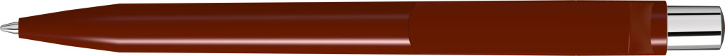 ON TOP SI F Druckkugelschreiber aubergine Clip vorne
