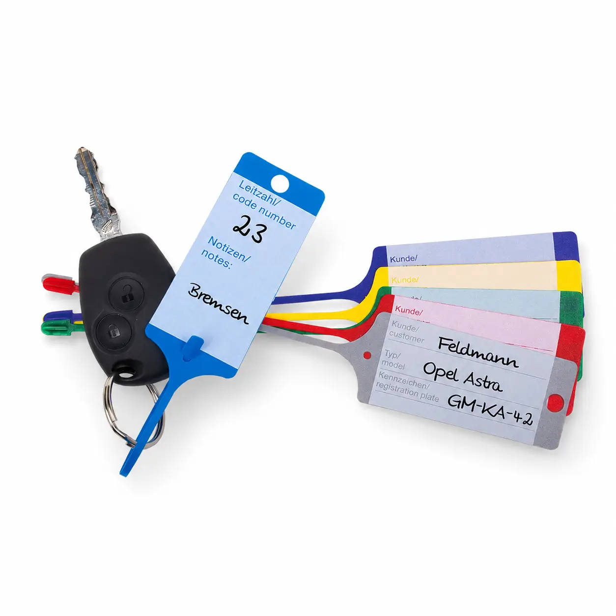 Schlüsselanhänger Steck-Fix