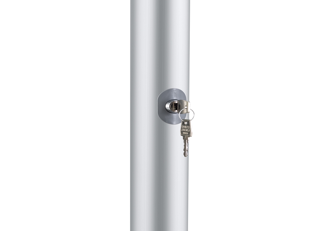 Fahnenmast abschließbar