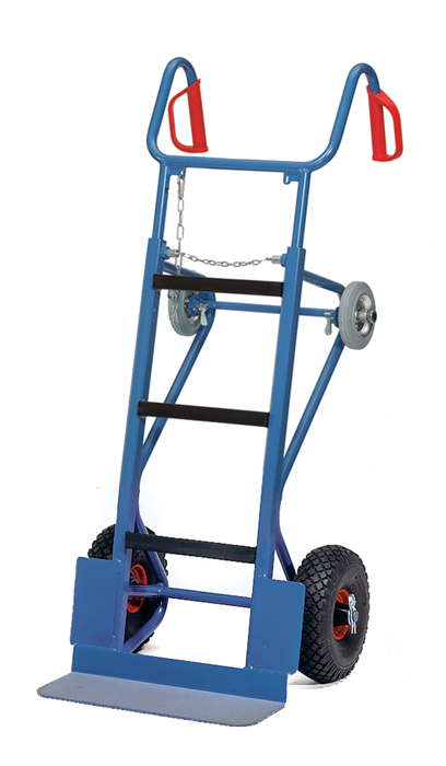 Vorschau: Fetra Gerätekarre 400 kg mit Lufträdern 300 x 100 mm