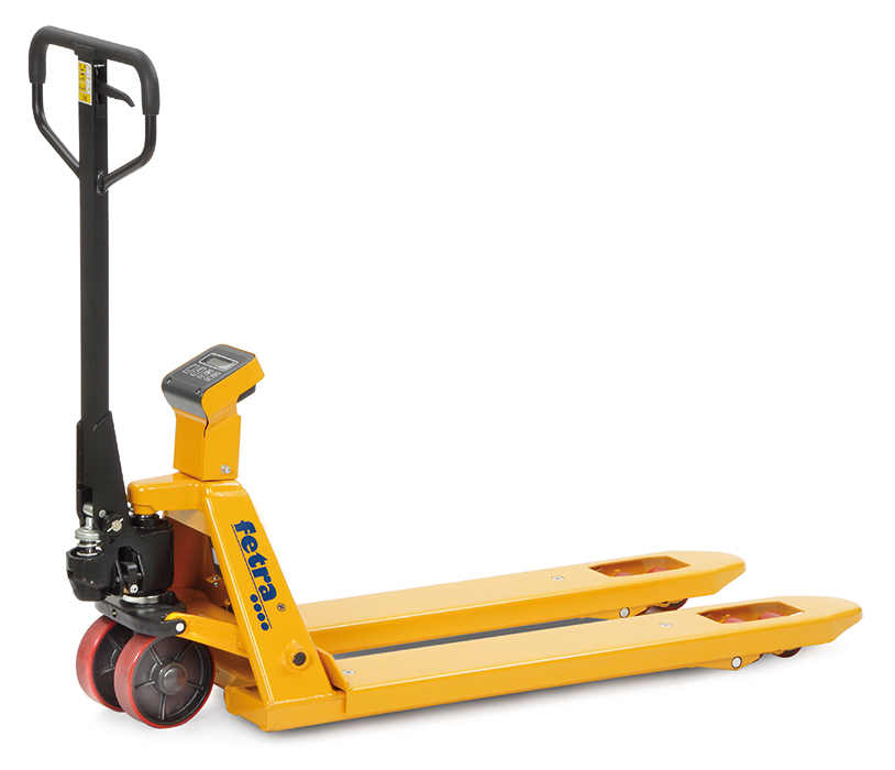 Vorschau: Fetra Gabelhubwagen mit Waage 2000 kg Gabellänge 1150 mm
