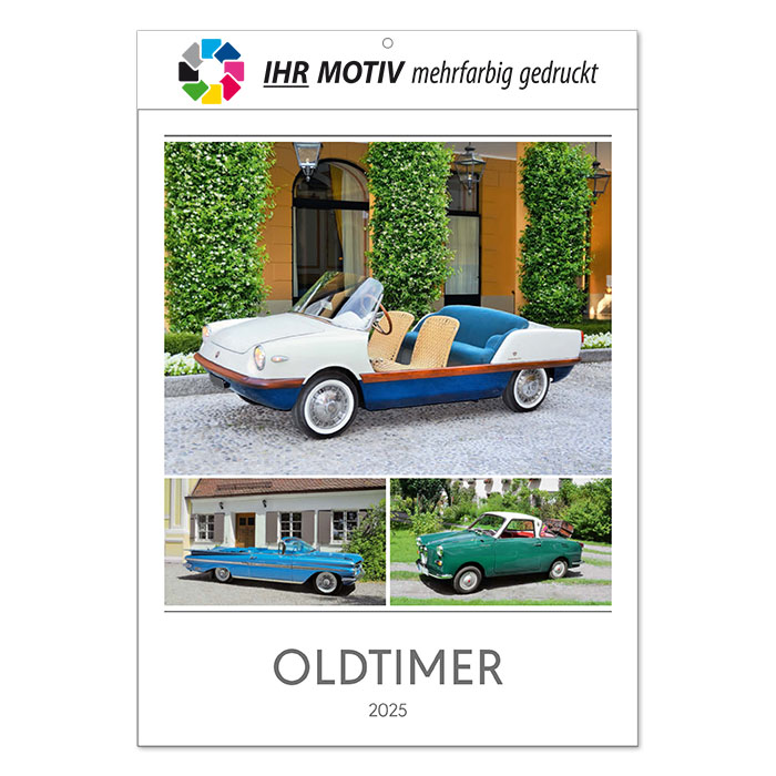 Vorschau: Bildkalender Oldtimer, Ausgabe 2026
