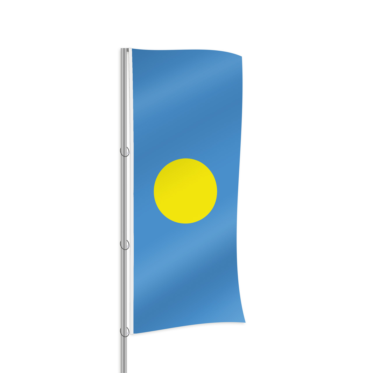 Palau Fahne im Hochformat kaufen
