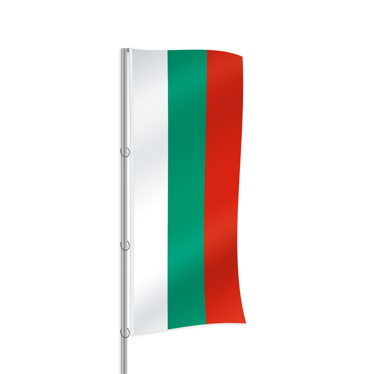 Bulgarien Fahne im Hochformat kaufen