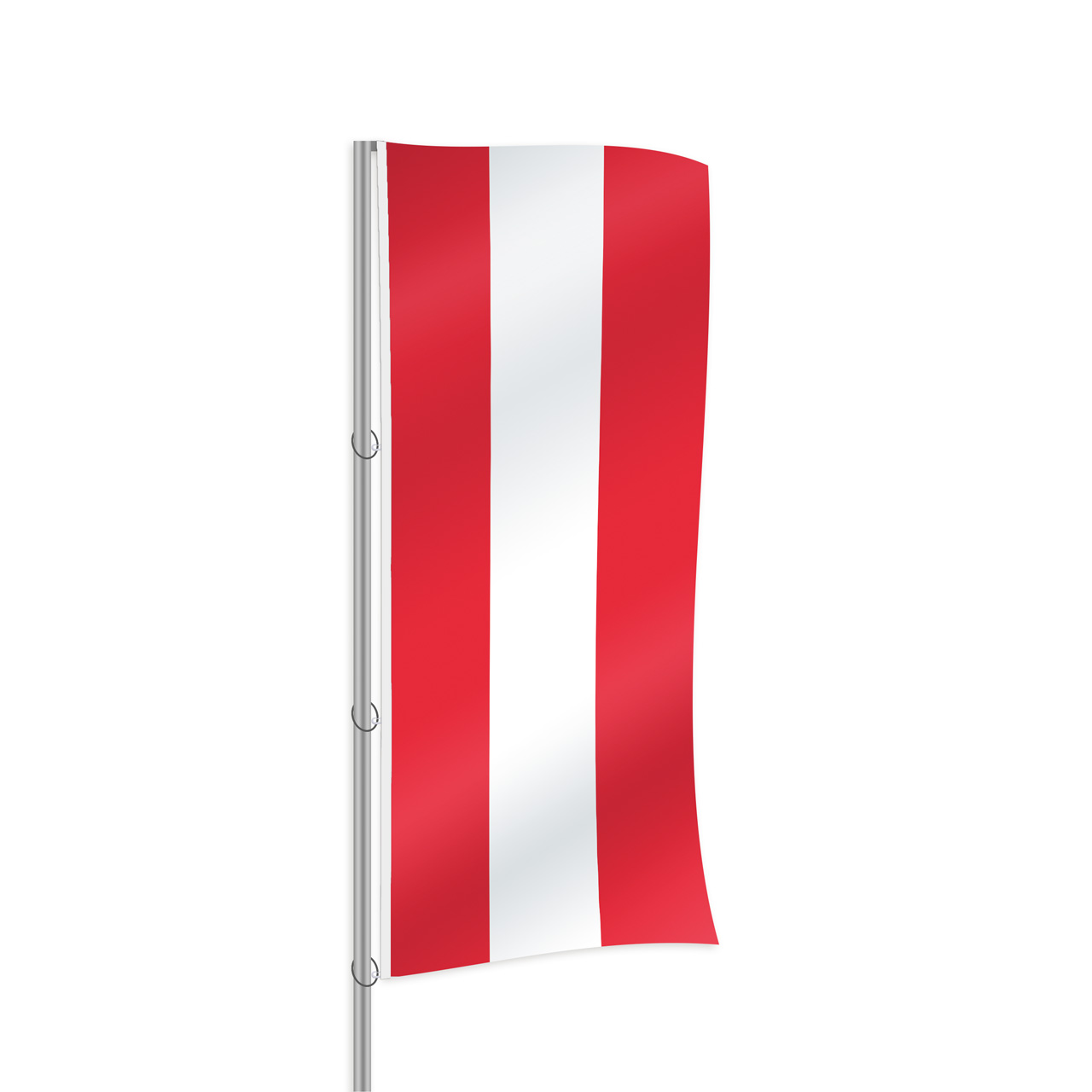 Oesterreich Fahne im Hochformat kaufen