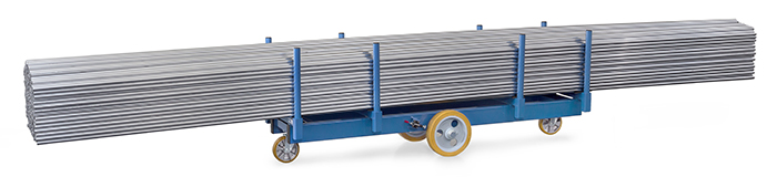 Vorschau: Fetra Langmaterial-Wagen 3 to Ladefläche 2500 x 700 mm