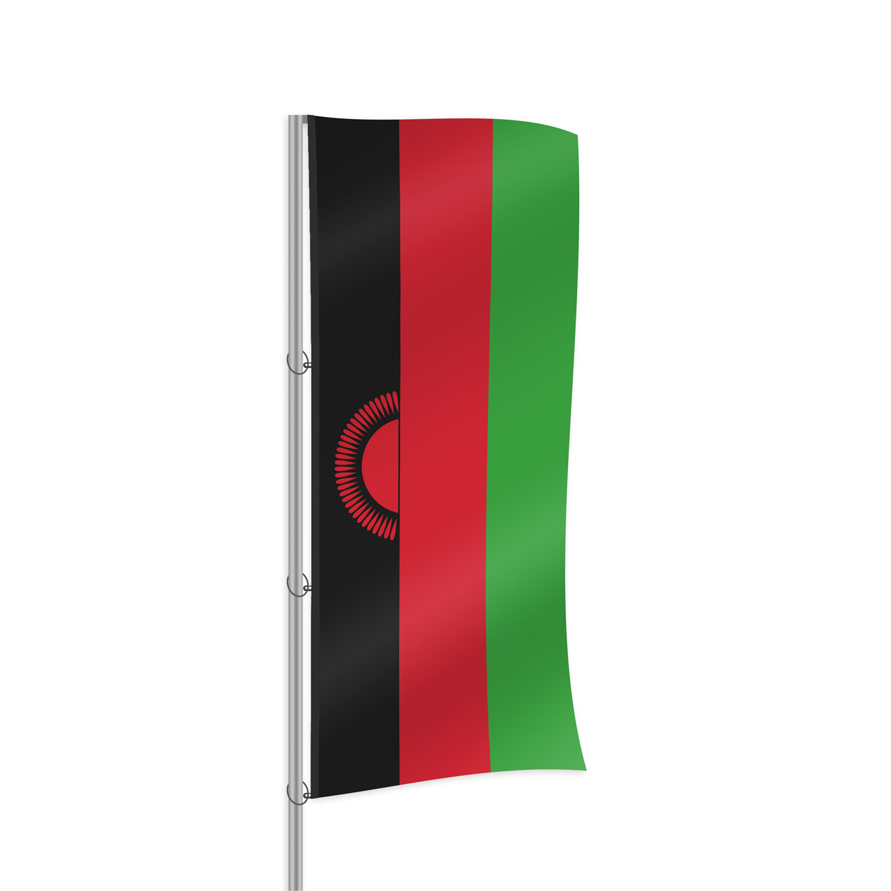 Malawi Fahne im Hochformat kaufen