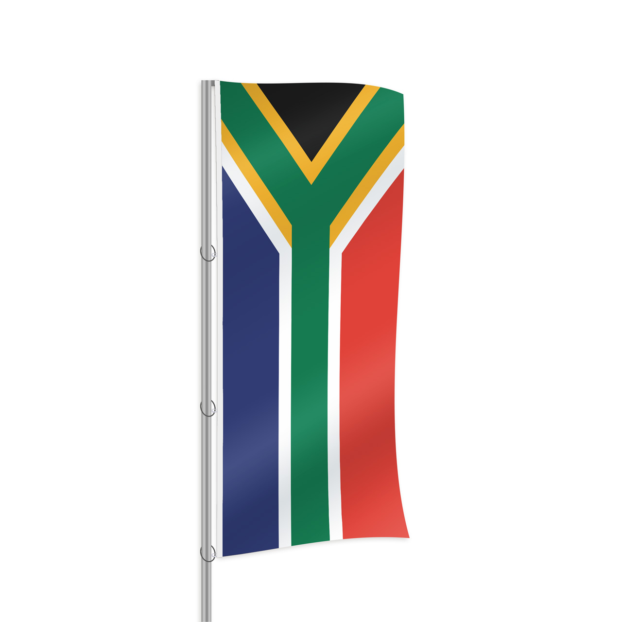Suedafrika Fahne im Hochformat kaufen